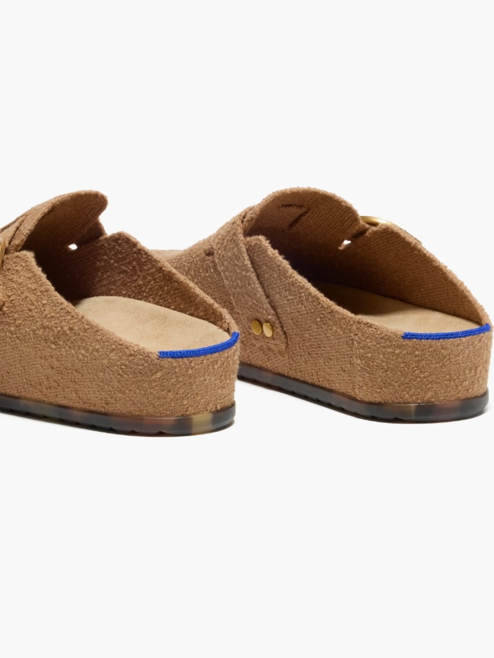 Rothy’s The Buckle Clog in Wren Boucle sz 9 - Picture 7 of 7